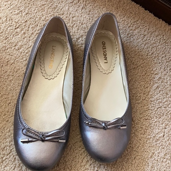 Girls Lands End ballet flats - Picture 2 of 5